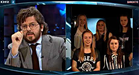 De Unge Forskere på direkte TV på DR2, 16 maj 2013